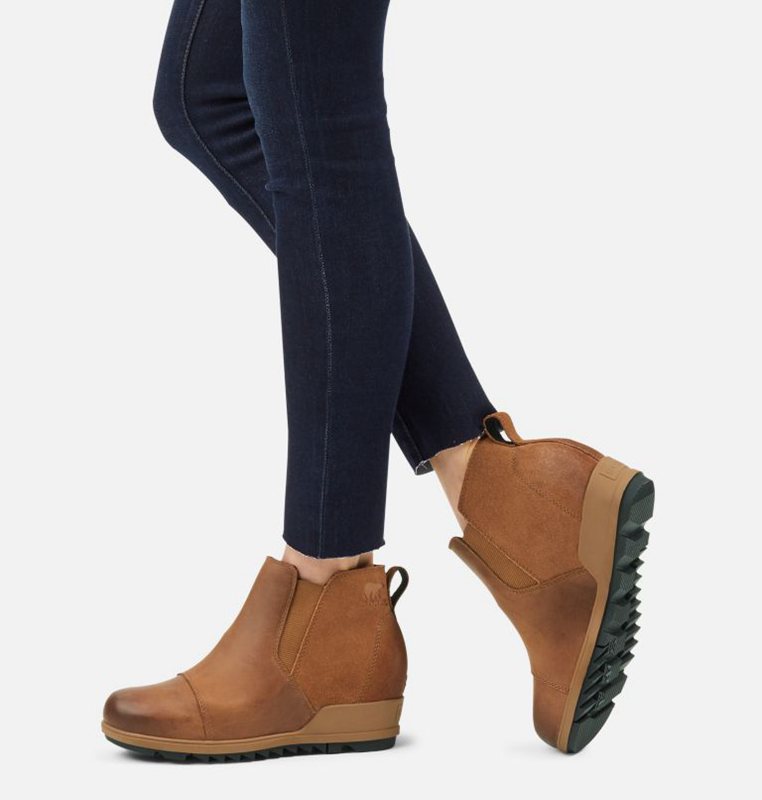 Sorel Dam Wedges Brun - Evie™ Pull-On Bootie - CFO-190658